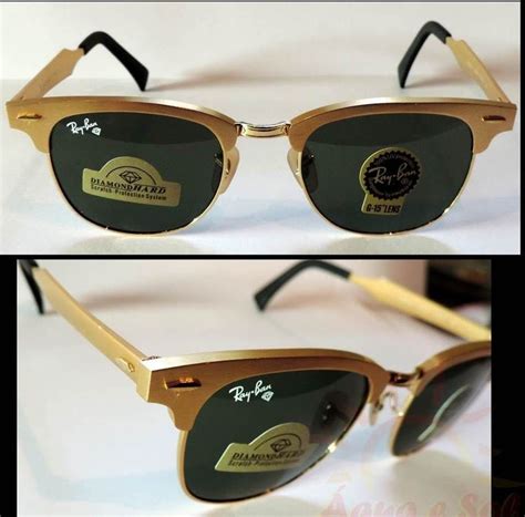 ray ban clubmaster branco replica
